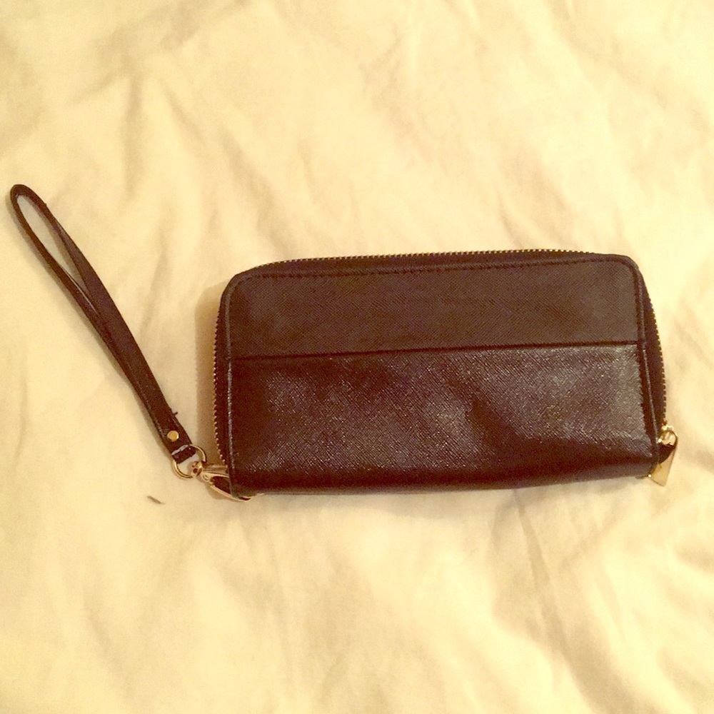 Never used Solid black wallet
